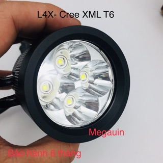 Đèn trợ sáng L4X CREE XML T6 (HÀNG TỐT 6 THÁNG BẢO HÀNH)