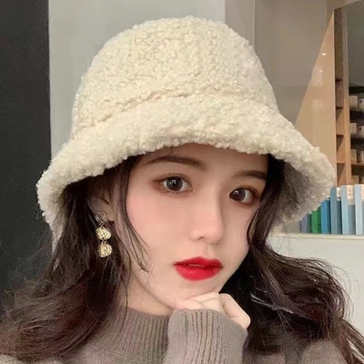 Mũ Len Lông Cừu Dày Đẹp Nữ Phong Cách Hàn Quốc