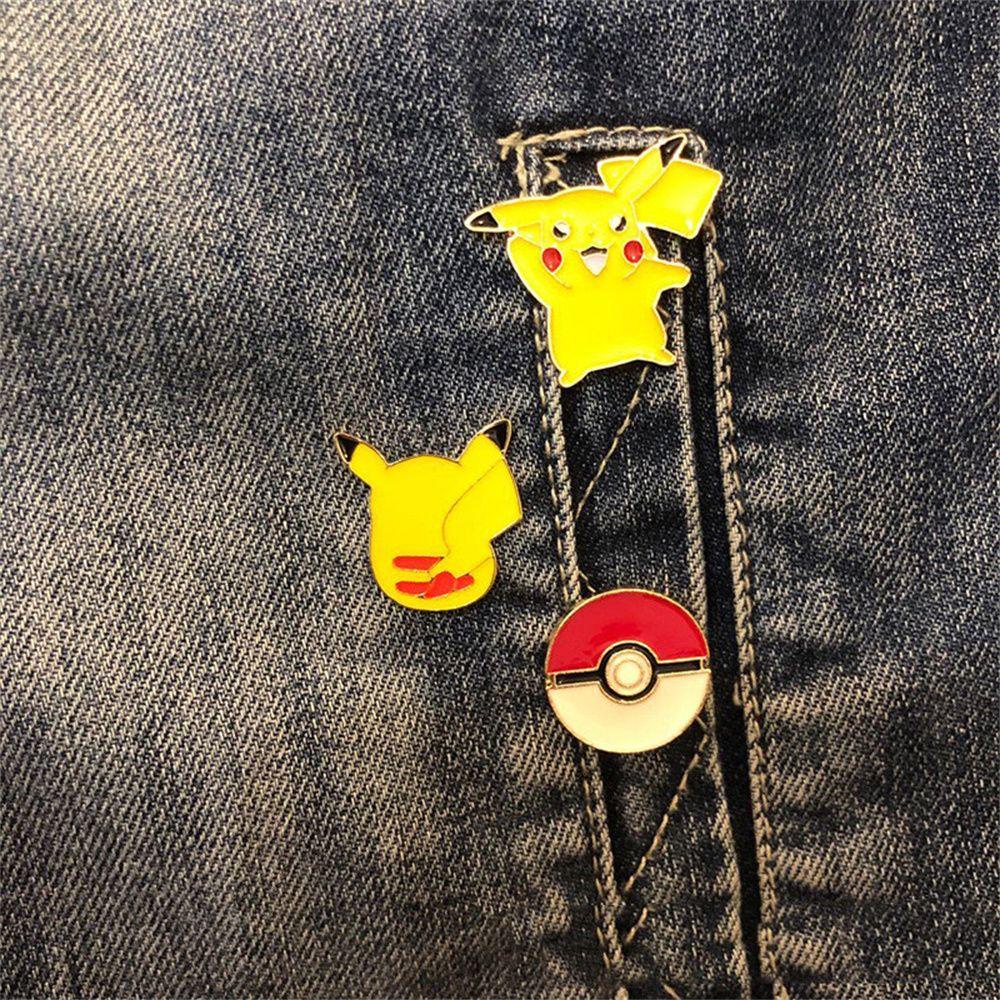 Huy Hiệu Cài Áo Hình Pikachu Đáng Yêu
