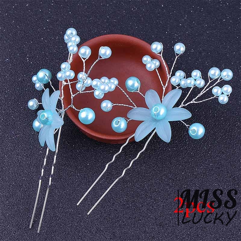 Set 2 trâm cài tóc thời trang thanh tú cho nữ