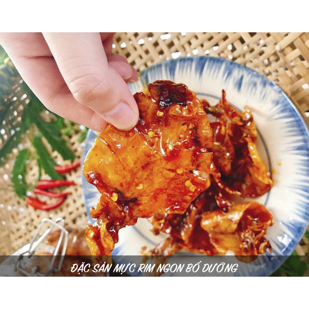 Mực rim cay thơm ngon, dai, giòn, cay xèn, đồ ăn vặt 💥 FREESSHIP 💥 Mực rim Bình Định, Mabe Food | BigBuy360 - bigbuy360.vn