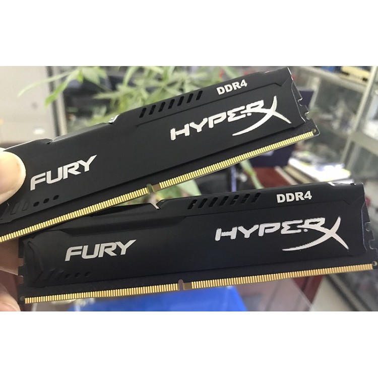 Ram kingston HyperX Fury DDR4 8GB Bus 2400MHz 1.2V Udimm Dùng Cho Máy Tính Để Bàn PC Desktop  Bảo Hành 36 Tháng 1 Đổi 1