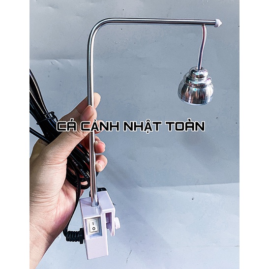 ĐÈN LED XINMA MINI 3W KẸP BỂ CÁ CẢNH MÀU TRẮNG