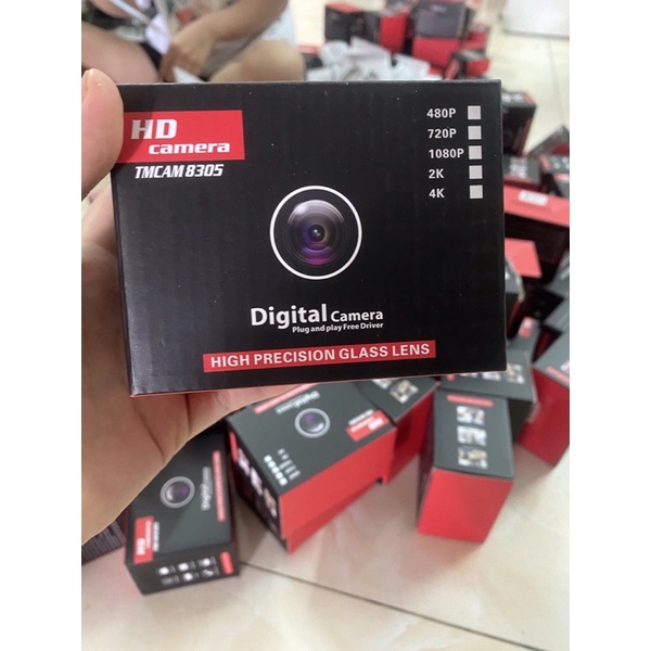 Webcam 720P phục vụ học online, hội họp trực tuyến