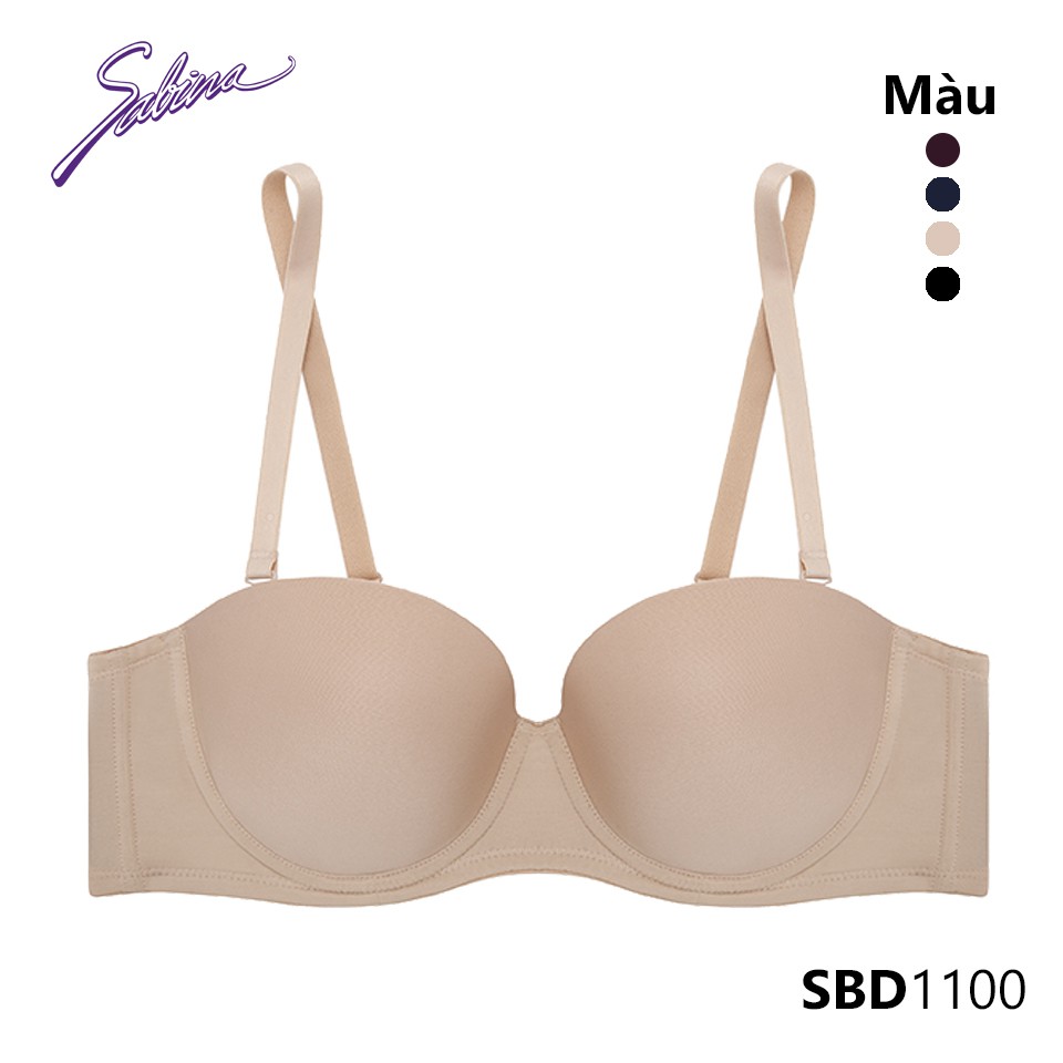 Áo Lót Mút Mỏng Có Kèm Miếng Mút Rời Cup Ngang Màu Trơn Fashion Perfect Bra By Sabina SBD1100