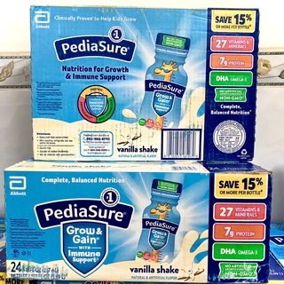 ❤ [Quận 3] Thùng 24 chai sữa nước Pediasure Vani DHA Grow Gain 237ml Mỹ [Date 9/2022]