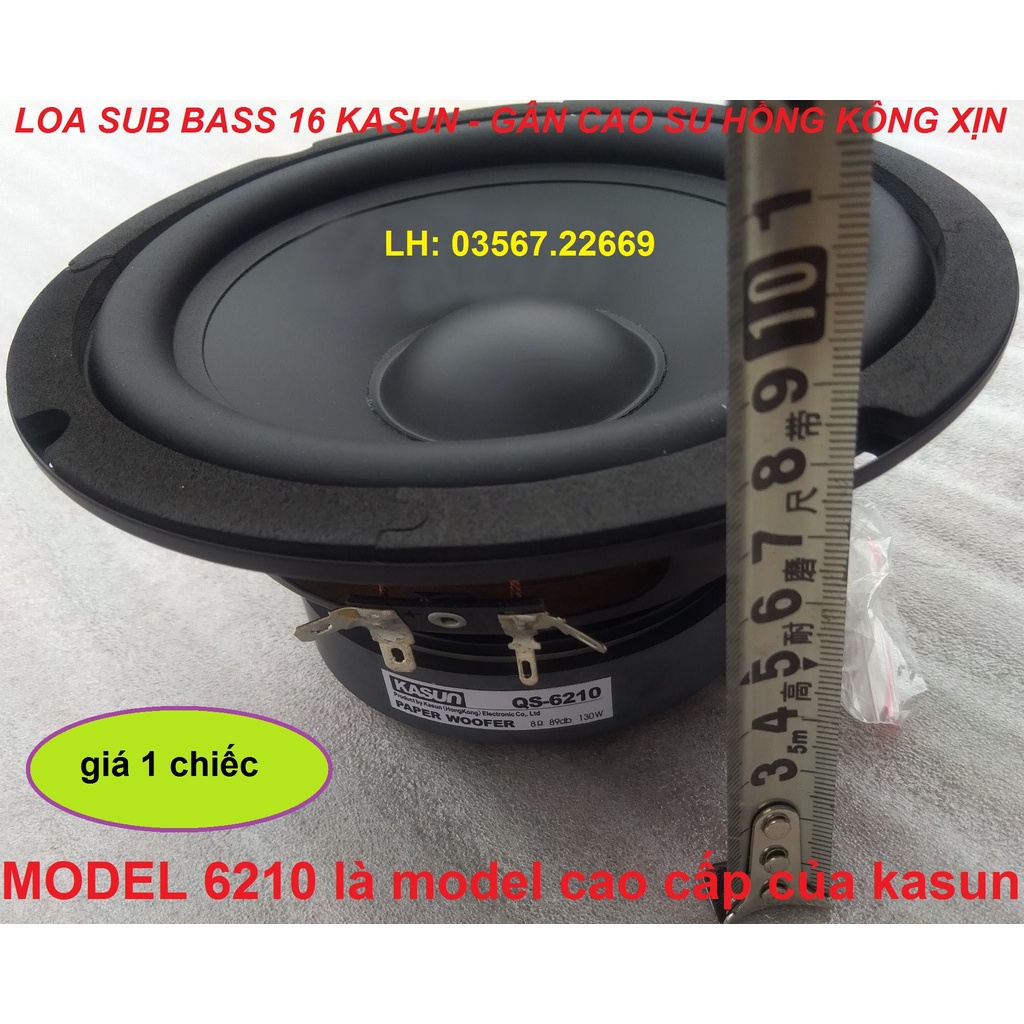 LOA TRUNG. MID. BASS 16 GÂN MÚT CHÍNH HÃNG KASUN HÔNG KÔNG KS6210 - GIÁ 1 CHIẾC