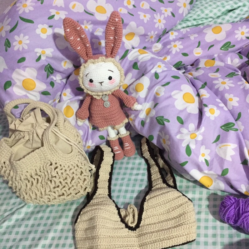 Áo bra móc len thủ công handmade