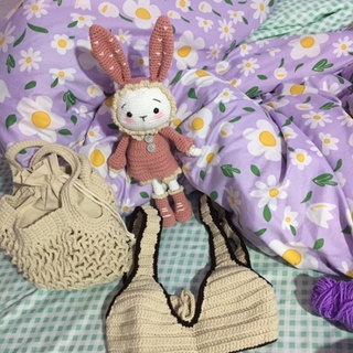 Áo bra móc len thủ công handmade