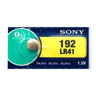 Pin LR41 192 Sony AG3 vỉ 1 viên