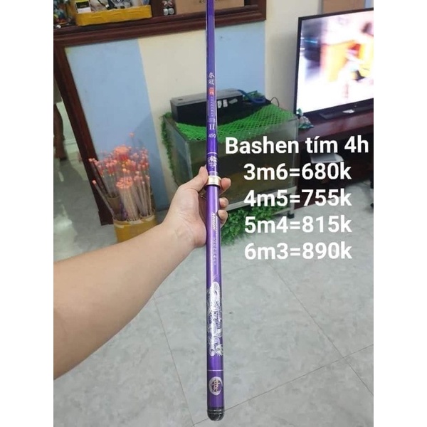Cần tay Bashen Thắng Lợi Tím 4H