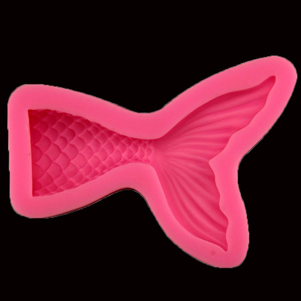 GOGOUP Khuôn Silicone Làm Bánh Tạo Hình Đuôi Nàng Tiên Cá Độc Đáo Tiện Dụng