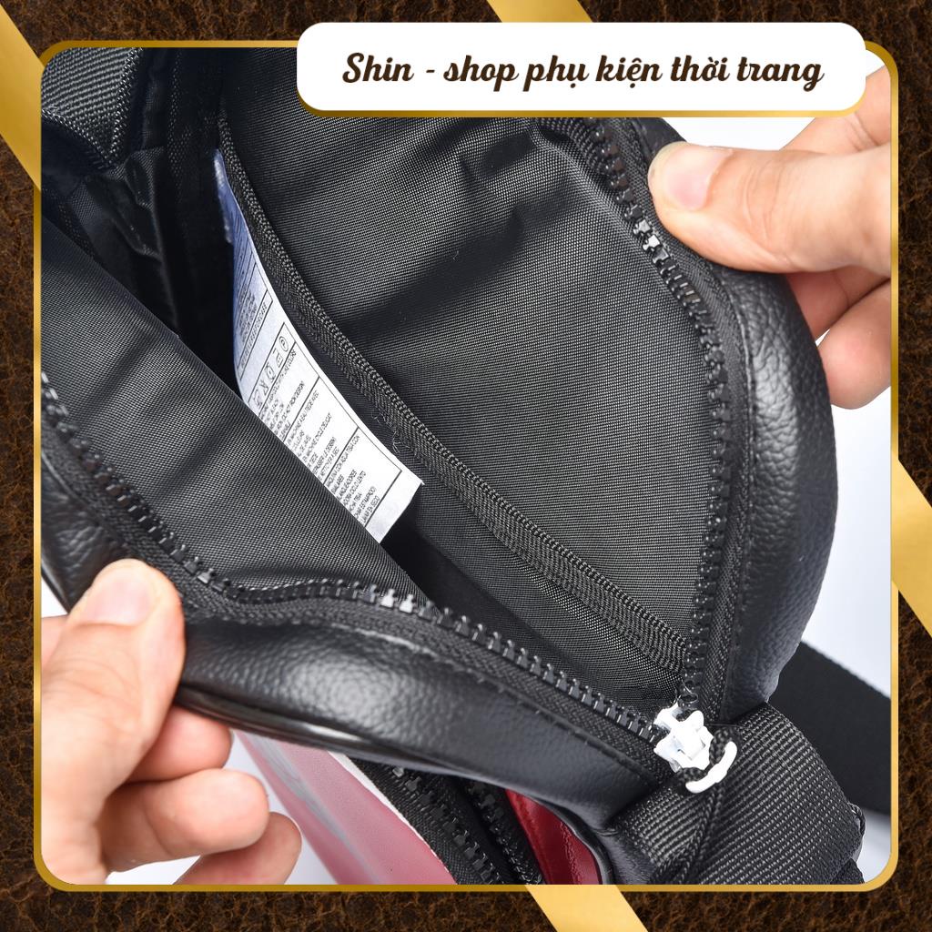 Túi đeo chéo nam túi đeo vai thể thao chống nước chất da mềm dữ fom tốt đeo đựng Ipad simili - Shin Shop | BigBuy360 - bigbuy360.vn