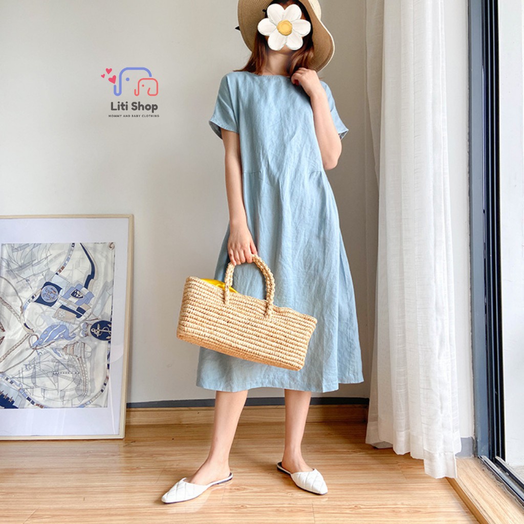 Váy Suông, Đầm suông Freesize Chất Đẹp, Thoáng Mát, Màu Sắc Pastel