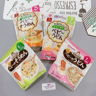 Bún ăn dặm, mì udon, phở ăn dặm cho bé 5-7 tháng