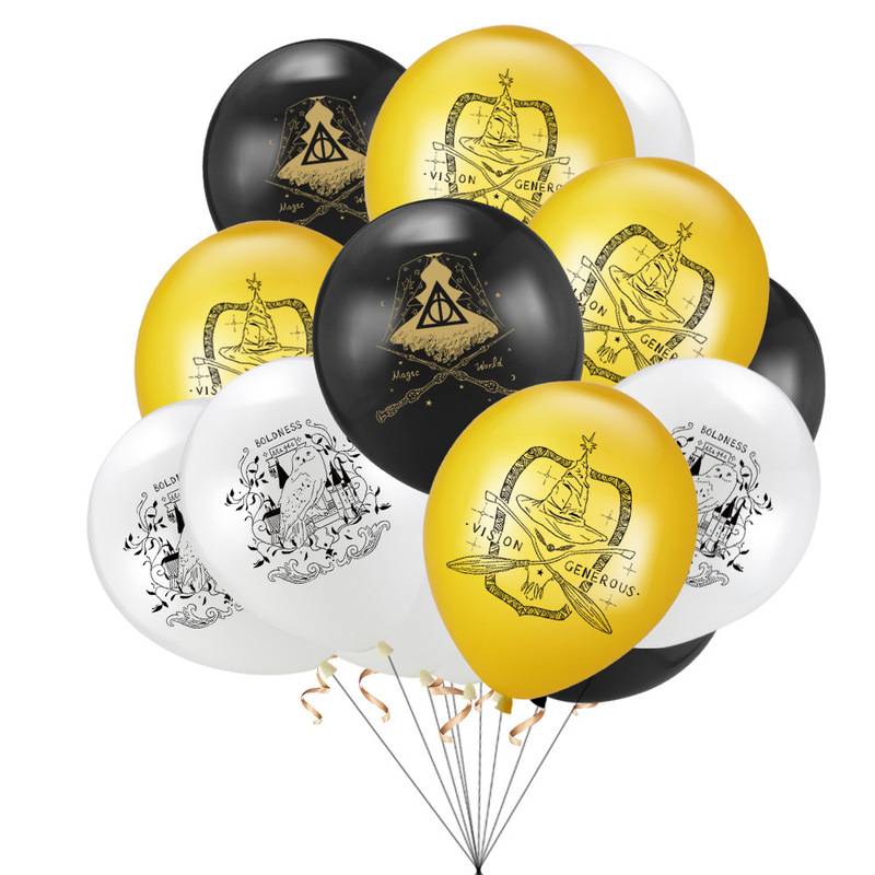 12-INCH / Harry Potter Balloon Balloon Magic Chủ đề Sinh nhật Bữa tiệc Sắp xếp Đồ dùng trang trí
