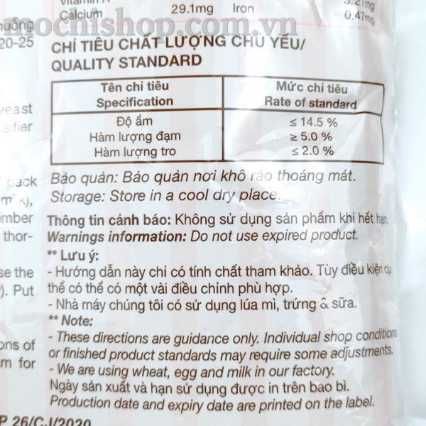 Bột bánh bao Xe Đạp - 1kg