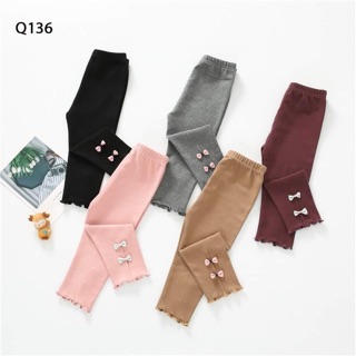 Quần legging bé gái size nhí