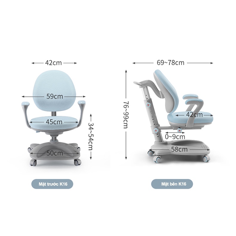 Ghế thông minh chống gù Sihoo K16