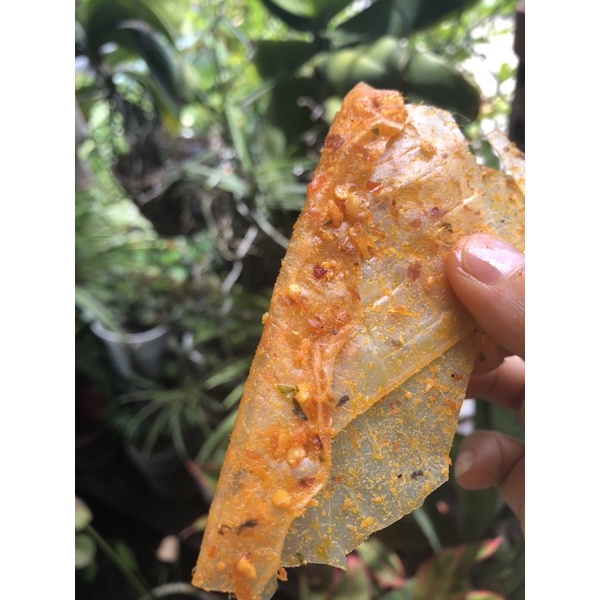 Bánh tráng khô gà