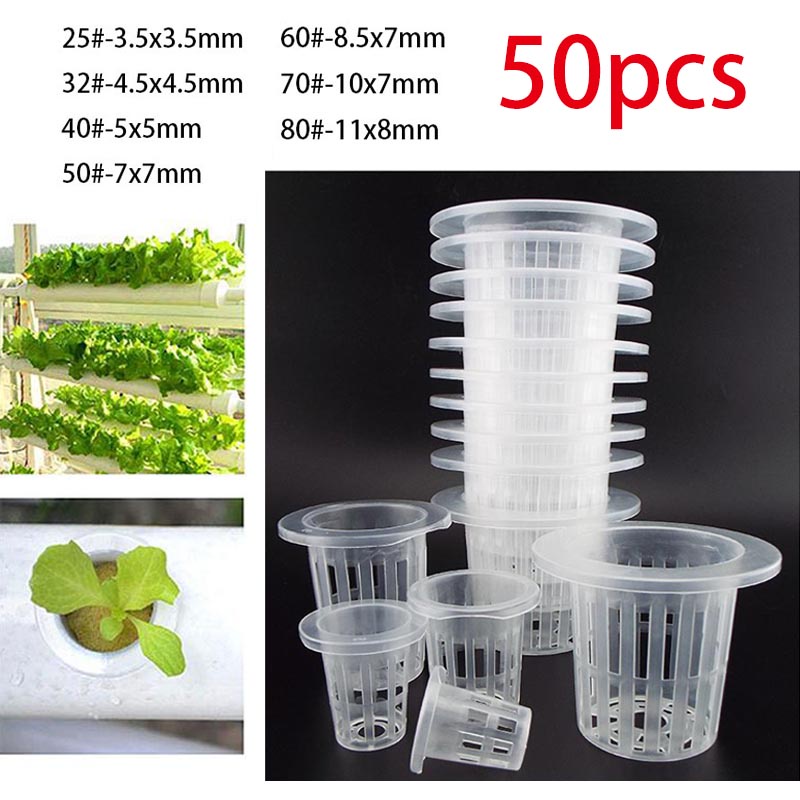 Giỏ Nhựa Trồng Cây Thủy Canh / Rau Củ Quả Dạng Lưới Không Đất VNH2