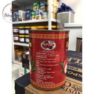 Vải Thiều Nước Đường Thanh Hà Bitraco (565g)