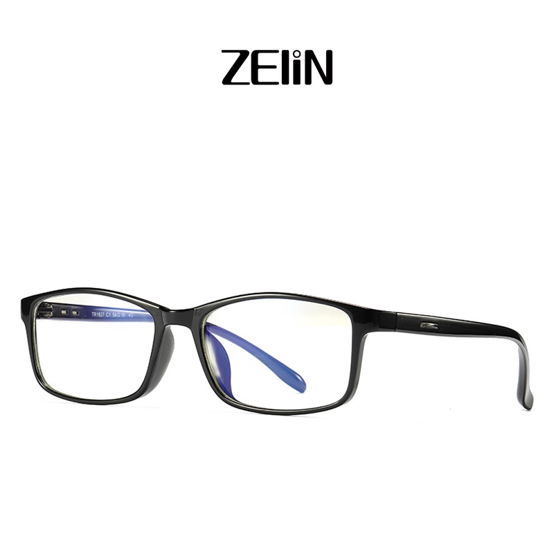 Kính mắt ZELIN 1827 gọng TR90 chống ánh sáng xanh bảo vệ mắt khi chơi game