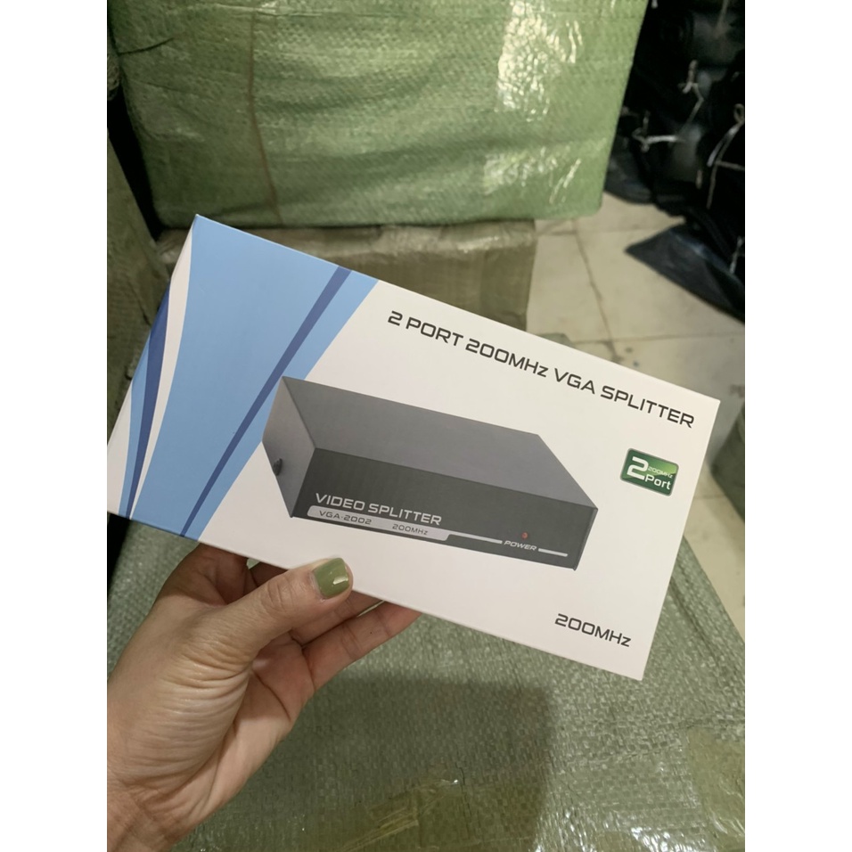 Bộ chia VGA 1 ra 2,1 ra 4, 1 ra 8 ARIGATO hàng chất lượng cao BUNOC's