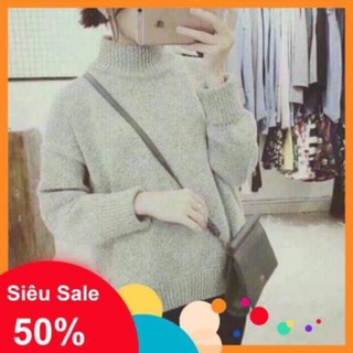 -Áo len tay lật cổ 3p.