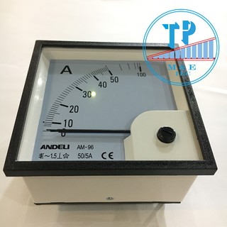 Đồng hồ Ampe kế 50/5A [ Giá tốt_ Bền_Đẹp]