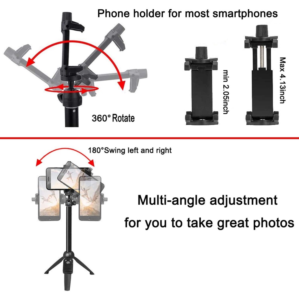 GOPRO Gậy Chụp Ảnh Tự Sướng 40 Inch Không Dây Có Thể Mở Rộng Cho Iphone 12 11 Pro Xs Max Xr X 8plus 7 Samsung Galaxy S20 S10 Pro | BigBuy360 - bigbuy360.vn