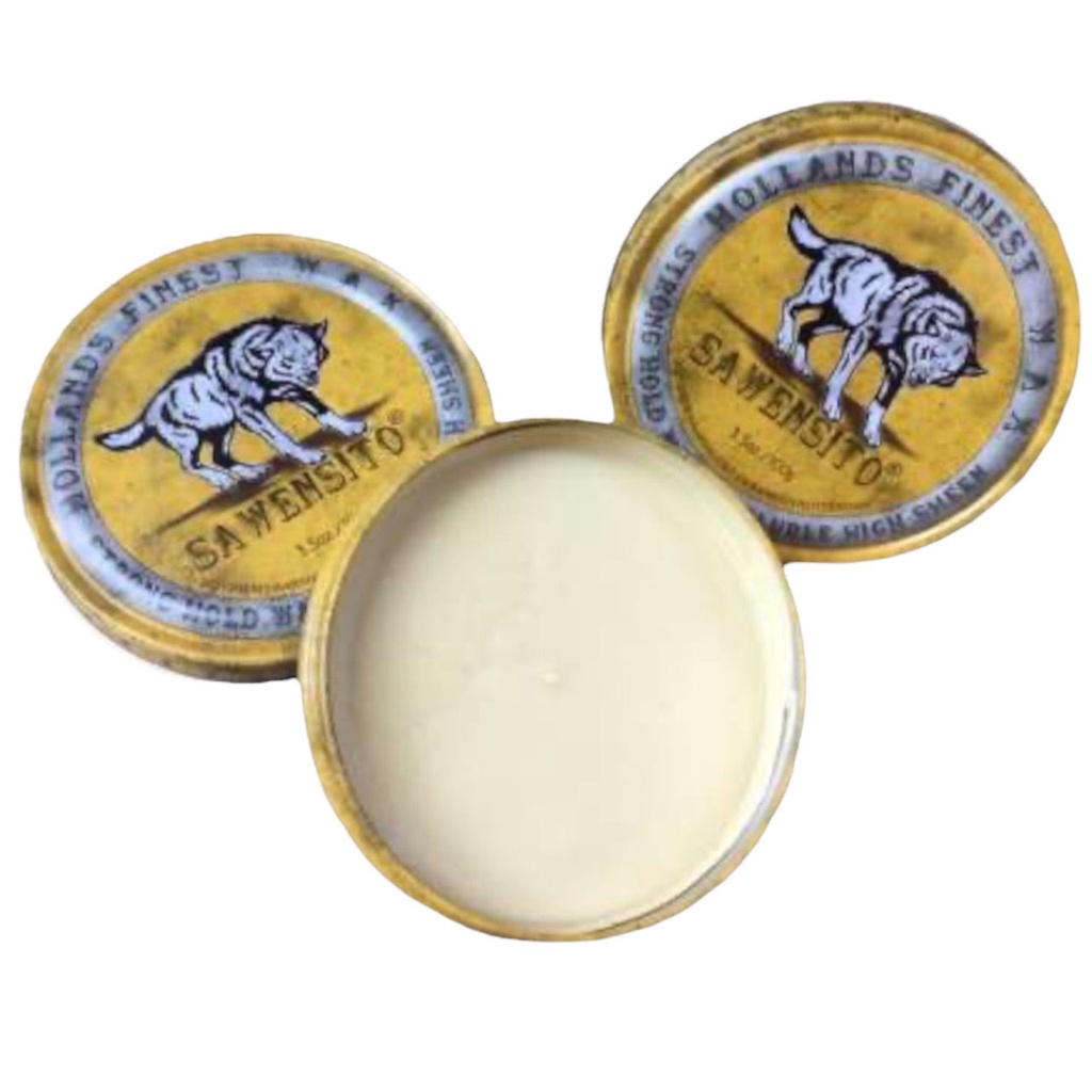 Sáp vuốt tóc SAWENSITO SÓI VÀNG 100gr tạo kiểu giữ nếp cho tóc. HÀNG CHÍNH HÃNG MN41