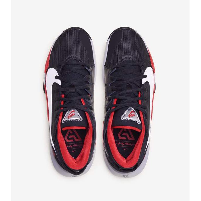 (NEW) Giày Sneaker Thể Thao NIKE Zoom Freak 2 Bred CK5424-003 - Chính Hãng 100%