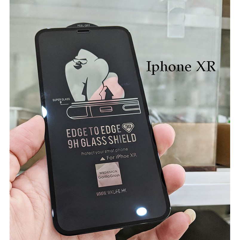 Dán cường lực phủ màn hình iphone XR (King Kong)