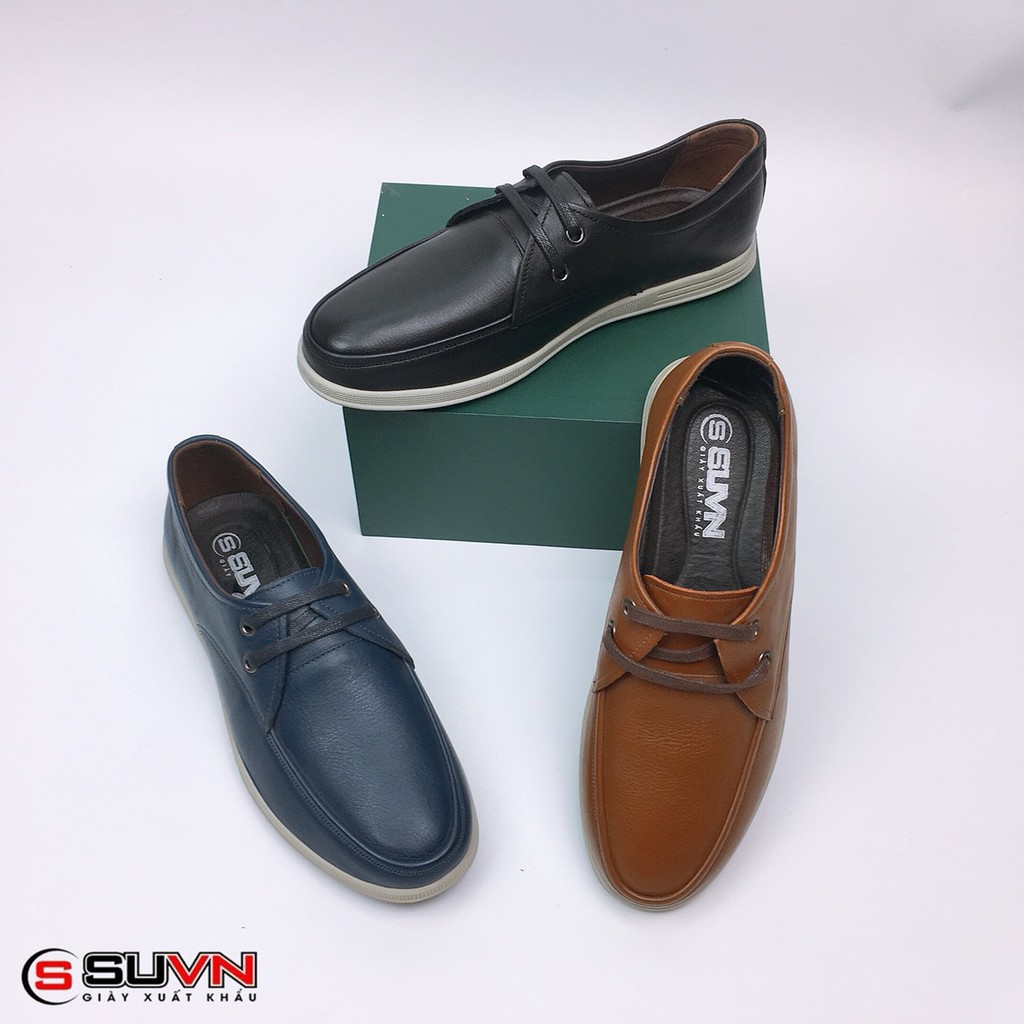 [ẢNH THẬT]Giày Nam Buộc Dây Siêu mềm - Cực êm Thanh lịch - GN237 SUVN | BigBuy360 - bigbuy360.vn