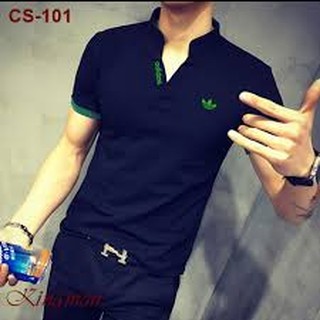 Áo thun nam cổ trụ