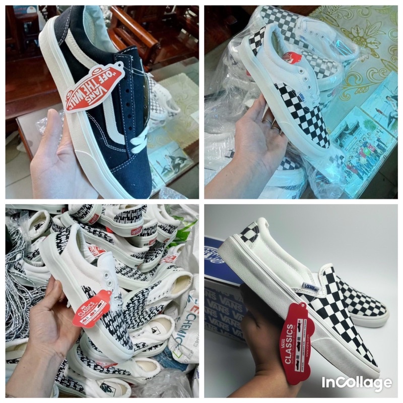 GIÀY Thể Thao 𝐕𝐀𝐍𝐒 VAULT, OLD, CARO,FOG ⚡Full box bill⚡ Giày thể thao nam nữ