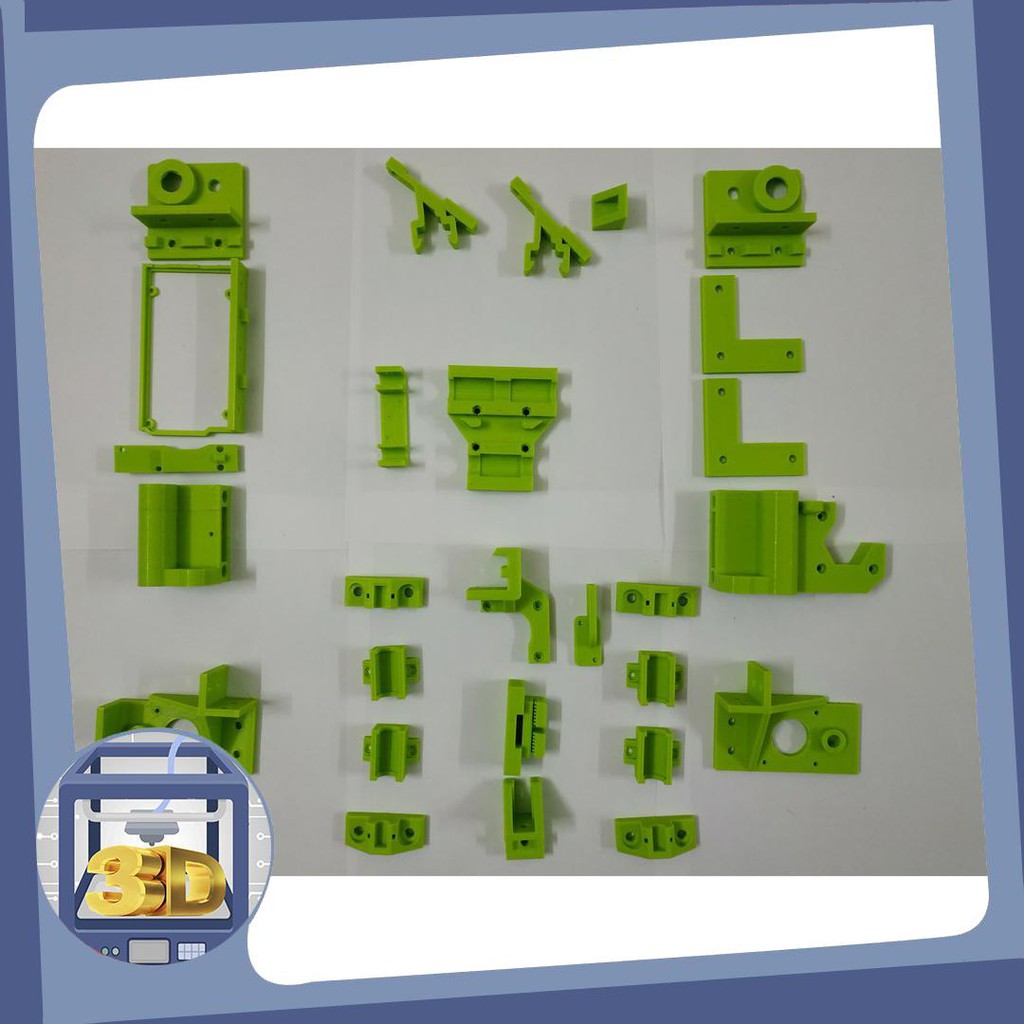 [Mã 267ELSALE hoàn 7% đơn 300K] Bộ kit nhựa PLA máy in prusa clone (nhôm 2020)