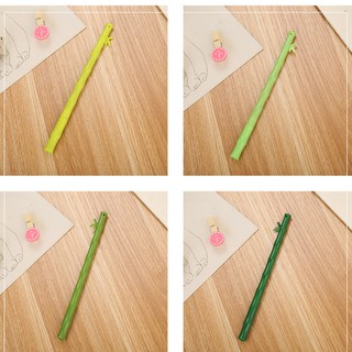 Sét 3 bút bi nước cây tre mực đen