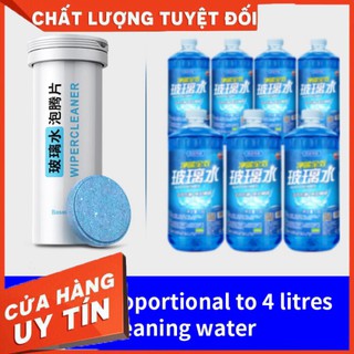 Hộp 12 viên rửa kính chắn gió xe hơi hiệu Baseus Seminoma dạng cứng