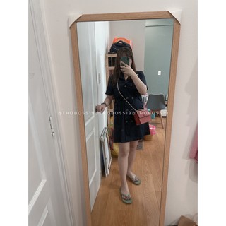 [Thanh Lý] D69 - Đầm  Bigsize vest cài nút