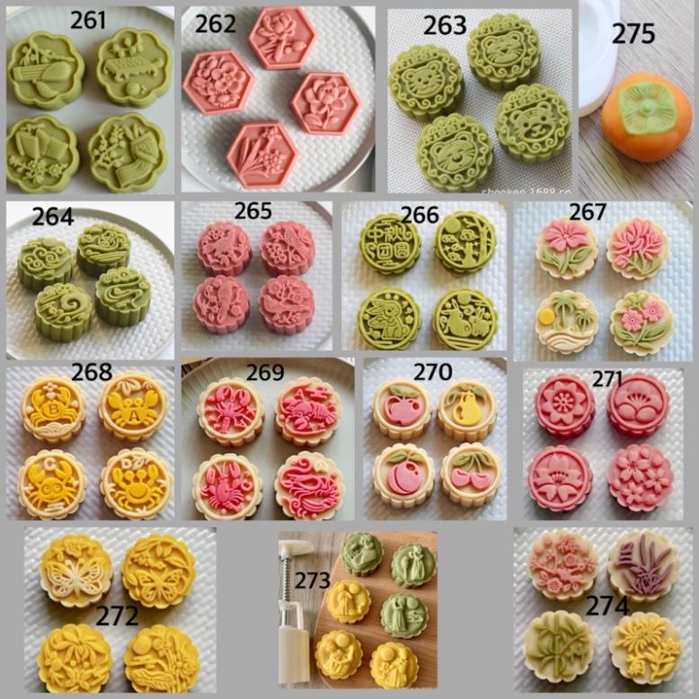 Khuôn trung thu lò xo 2022 mẫu 50g