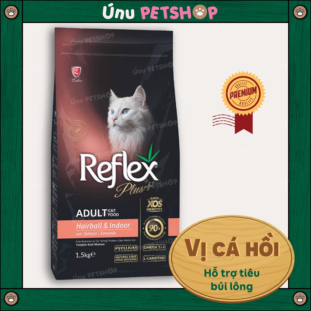 Thức ăn hạt REFLEX PLUS KITTEN ADULT CAT FOOD Thổ Nhĩ Kỳ cho mèo con và mèo trưởng thành  - Ú Nu Pet Shop
