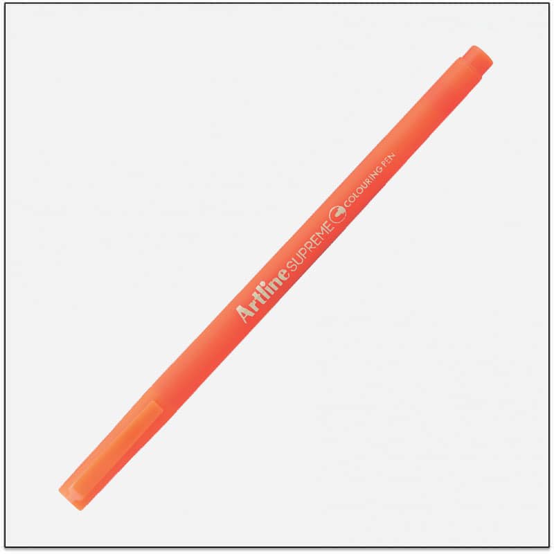 Bút lông màu Artline Supreme EPFS-210 - 0.6mm - Màu cam (Orange)