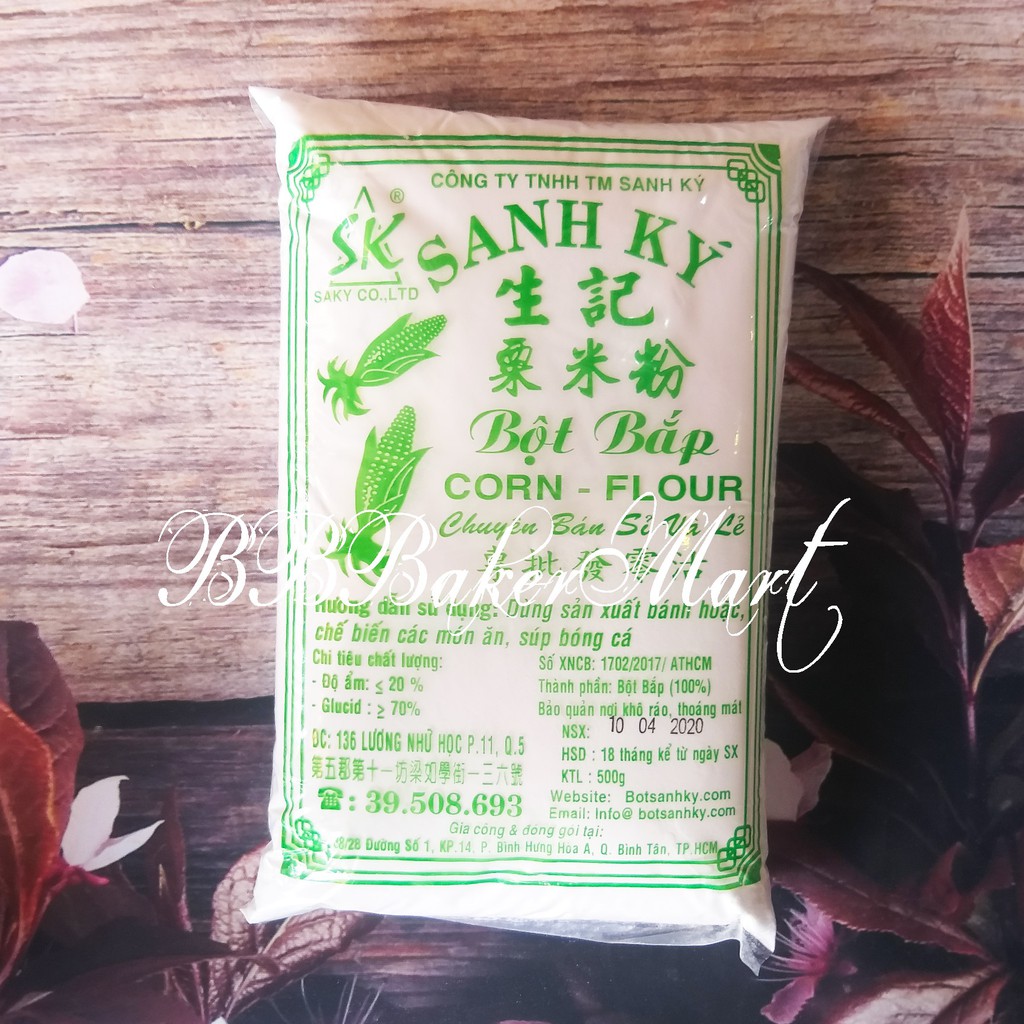 Bột BẮP hiệu SANH KÝ - Gói 500gr