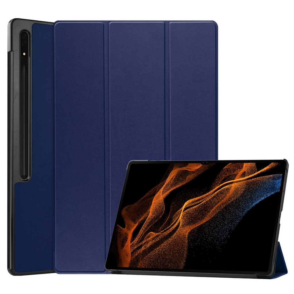 Bao Da Máy Tính Bảng PU Siêu Mỏng Kiêm Giá Đỡ Cho samsung galaxy tab s8 ultra tab s8 ultra 14.6 inch 2022