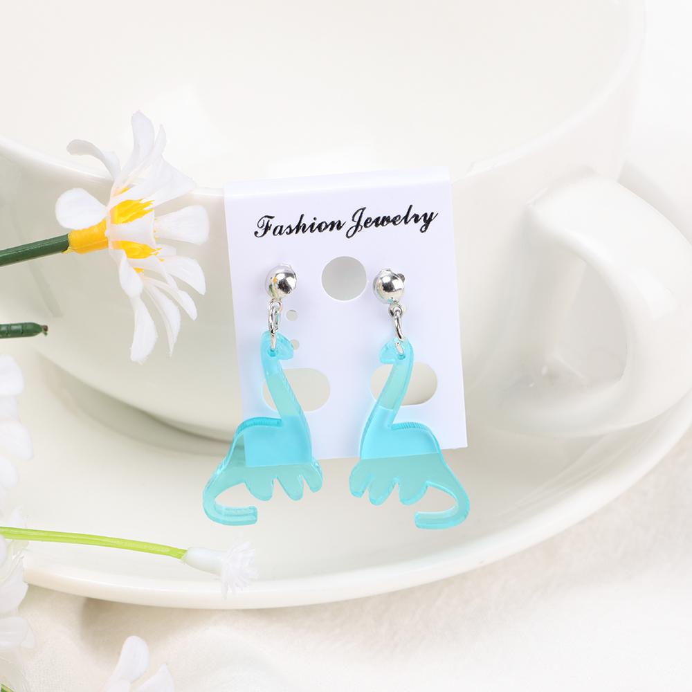 1 Khuyên Tai Acrylic Nhiều Màu Dễ Thương Dùng Làm Quà Tặng Sinh Nhật