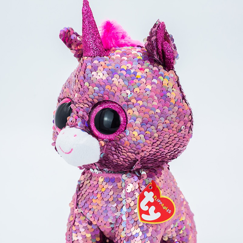 Mới Đồ chơi nhồi bông Hình Kỳ Lân Mắt To 15cm