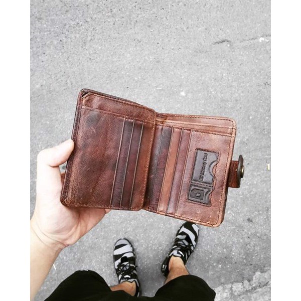 Ví Da Nam / Bóp Da Nam Cao Cấp Hàng Đẹp Gạt Tàn Store / Cam Kết Da Bò Thật 100% - VD 337