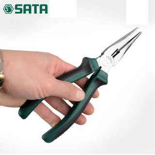 Kềm mũi nhọn 6in/160mm sata 70101a